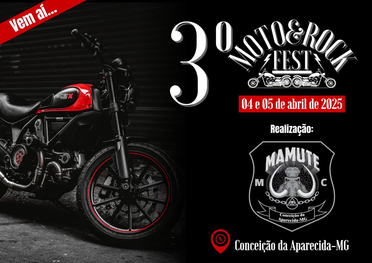 3° MOTO & ROCK FEST MAMUTE mOTO cLUBE