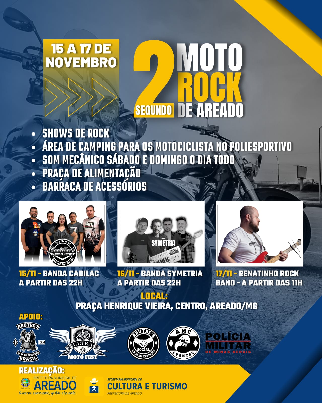 SEGUNDO MOTO ROCK DE AREADO