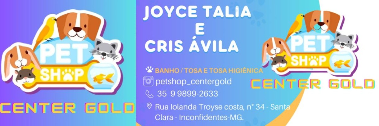 Pet Shop Center Gold em Inconfidentes.